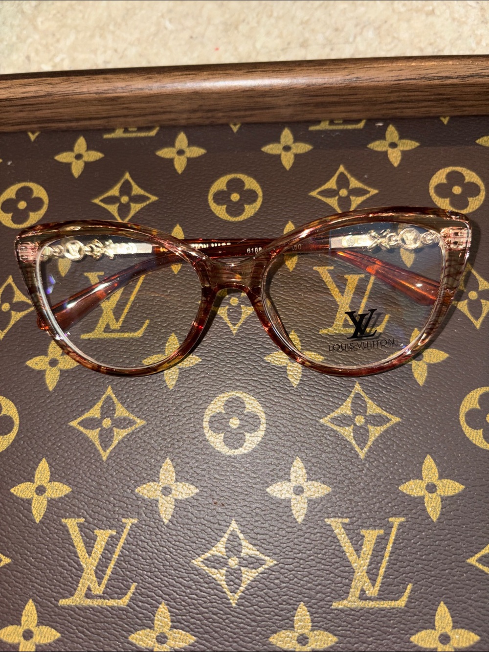 Designer inspired Brown Cat-Eye Blue light Glasses